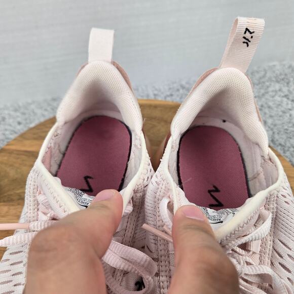 Nike Women 8 Air Max 270 Light Soft Pink Casual Daily Lifestyle Athletic Sneaker - Picture 12 of 13